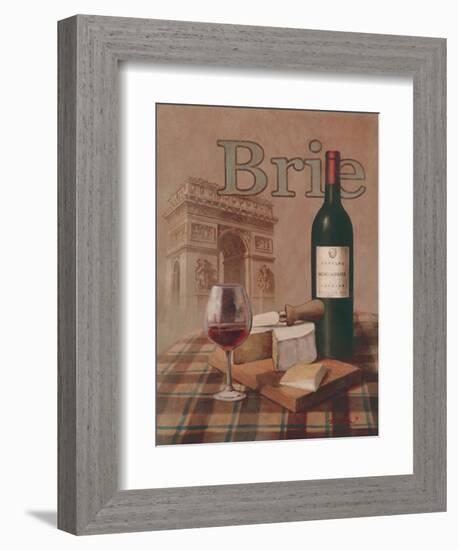 Brie - Arc de Triomphe-Unknown Chiu-Framed Art Print