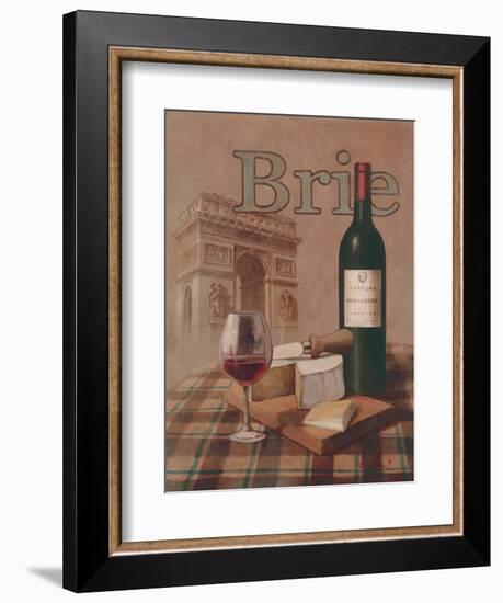 Brie - Arc de Triomphe-Unknown Chiu-Framed Art Print