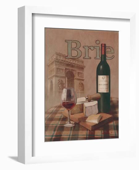 Brie - Arc de Triomphe-Unknown Chiu-Framed Art Print