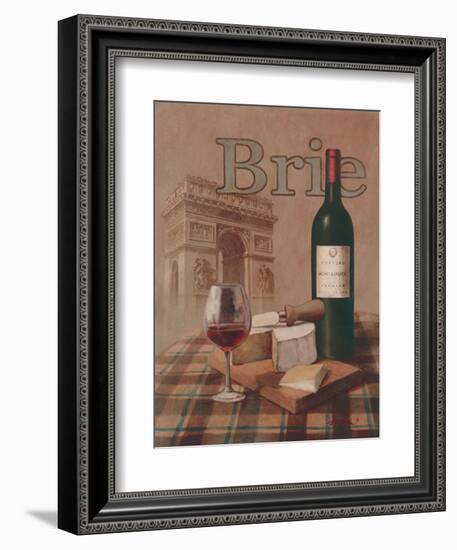 Brie - Arc de Triomphe-Unknown Chiu-Framed Art Print