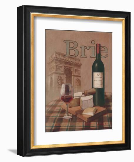 Brie - Arc de Triomphe-Unknown Chiu-Framed Art Print