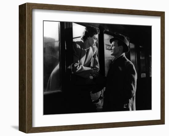 Brief Encounter, Celia Johnson, Trevor Howard, 1945-null-Framed Photo