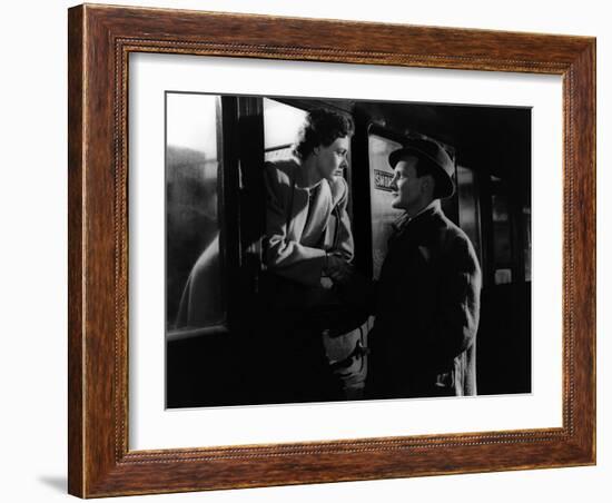 Brief Encounter, Celia Johnson, Trevor Howard, 1945-null-Framed Photo