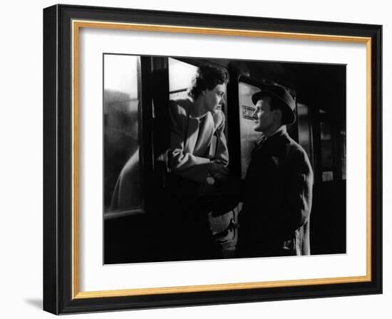 Brief Encounter, Celia Johnson, Trevor Howard, 1945-null-Framed Photo