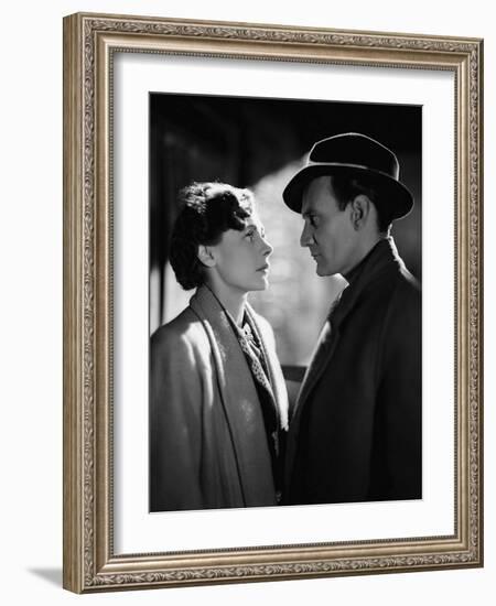 Brief Encounter, Celia Johnson, Trevor Howard, 1945-null-Framed Photo