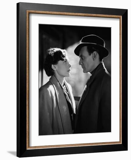 Brief Encounter, Celia Johnson, Trevor Howard, 1945-null-Framed Premium Photographic Print