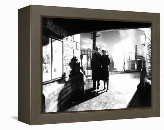 Brief Encounter, Trevor Howard, Celia Johnson, 1945-null-Framed Stretched Canvas