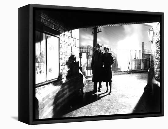 Brief Encounter, Trevor Howard, Celia Johnson, 1945-null-Framed Stretched Canvas