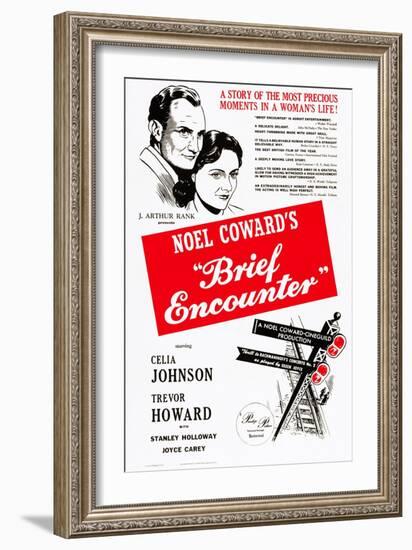 Brief Encounter-null-Framed Art Print