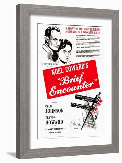 Brief Encounter-null-Framed Art Print