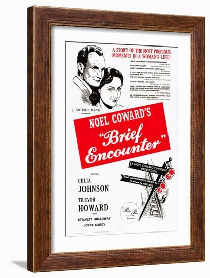 Brief Encounter-null-Framed Art Print