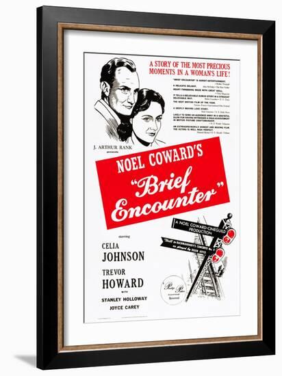 Brief Encounter-null-Framed Art Print