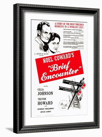 Brief Encounter-null-Framed Art Print