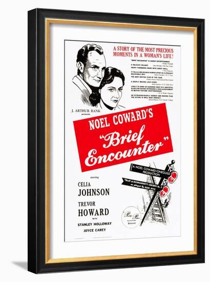 Brief Encounter-null-Framed Art Print