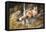 Brief Glimpse Through Cover-Trevor V. Swanson-Framed Premier Image Canvas