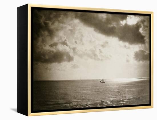 Brig on the Water, 1856-Gustave Le Gray-Framed Premier Image Canvas