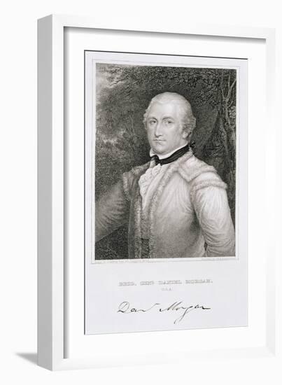 Brigadier General Daniel Morgan-John Trumbull-Framed Giclee Print