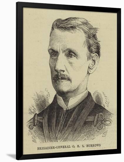 Brigadier-General G R S Burrows-null-Framed Giclee Print