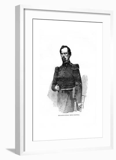 Brigadier-General Irvin Mcdowell, American Military Officer-null-Framed Giclee Print