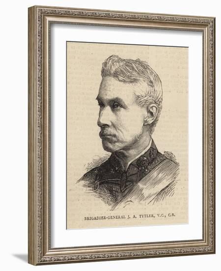 Brigadier-General J a Tytler-null-Framed Giclee Print