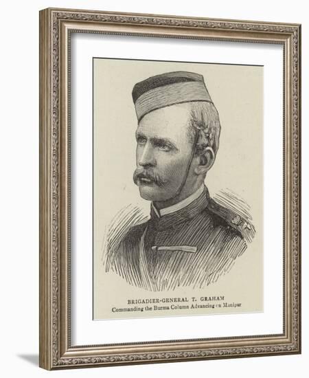 Brigadier-General T Graham-null-Framed Giclee Print