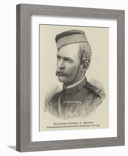 Brigadier-General T Graham-null-Framed Giclee Print