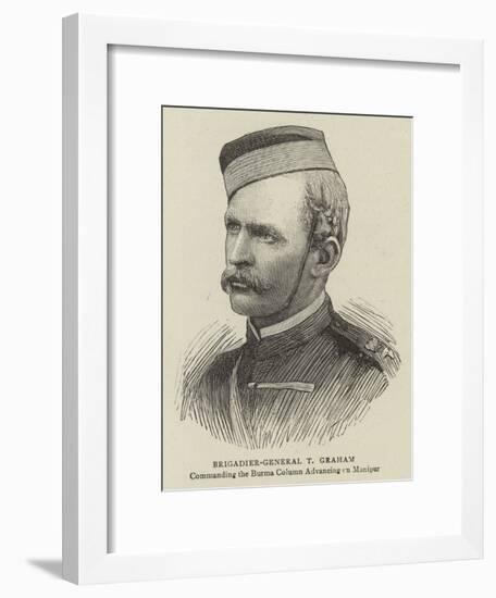 Brigadier-General T Graham-null-Framed Giclee Print