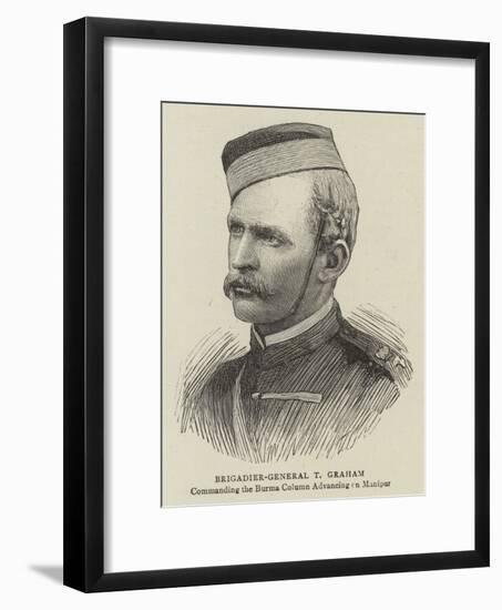 Brigadier-General T Graham-null-Framed Giclee Print