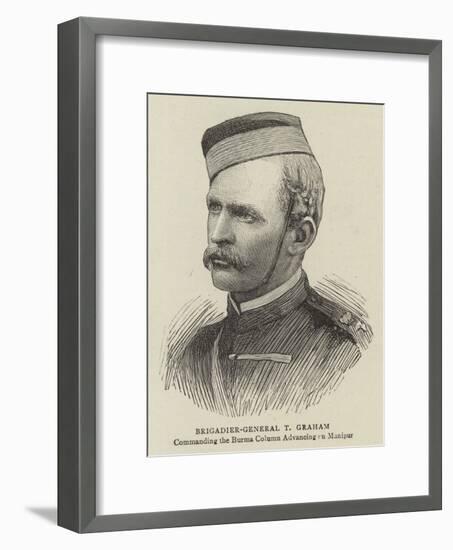 Brigadier-General T Graham-null-Framed Giclee Print