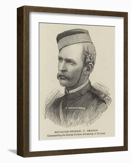 Brigadier-General T Graham-null-Framed Giclee Print