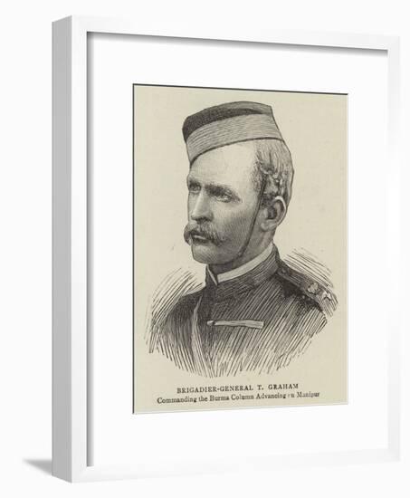 Brigadier-General T Graham-null-Framed Giclee Print