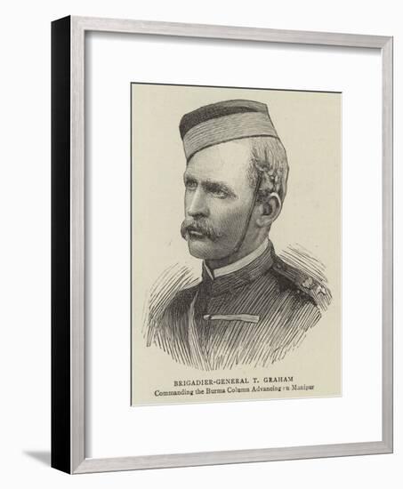 Brigadier-General T Graham-null-Framed Giclee Print