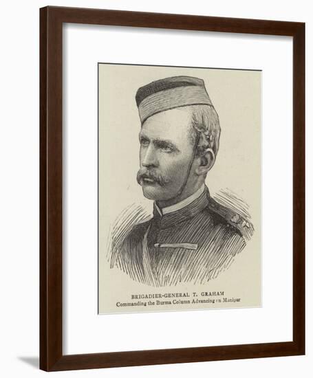 Brigadier-General T Graham-null-Framed Giclee Print