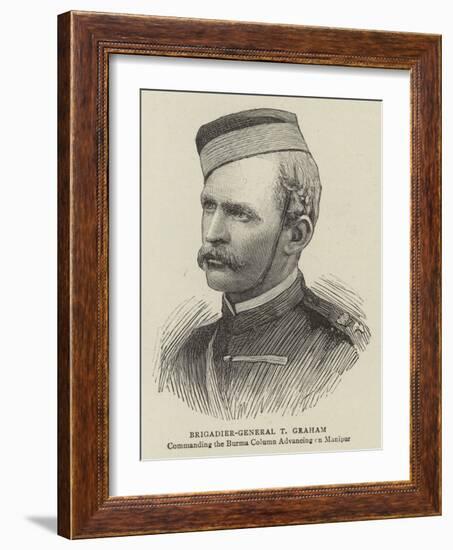 Brigadier-General T Graham-null-Framed Giclee Print