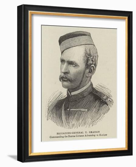 Brigadier-General T Graham-null-Framed Giclee Print