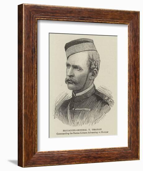 Brigadier-General T Graham-null-Framed Giclee Print