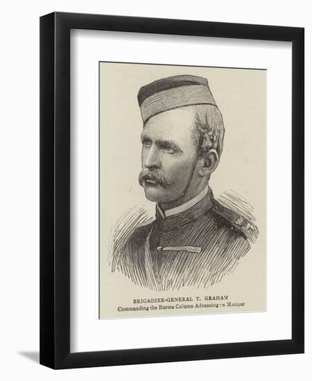 Brigadier-General T Graham-null-Framed Giclee Print