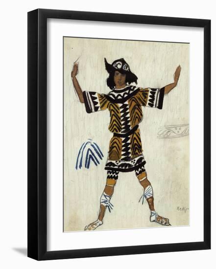 Brigand Boy - Daphnis and Chloe-Leon Bakst-Framed Premium Giclee Print