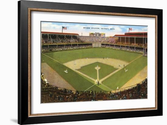 Briggs Stadium, Detroit, Michigan-null-Framed Art Print