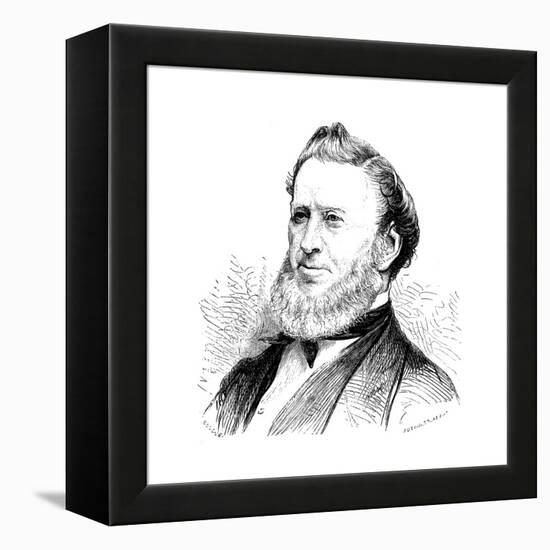 Brigham Young, American Mormon Leader, 1877-null-Framed Premier Image Canvas