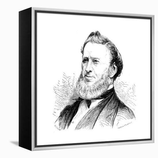 Brigham Young, American Mormon Leader, 1877-null-Framed Premier Image Canvas