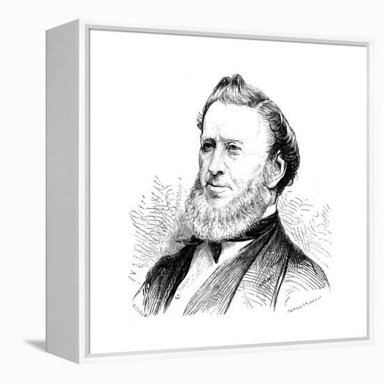 Brigham Young, American Mormon Leader, 1877-null-Framed Premier Image Canvas