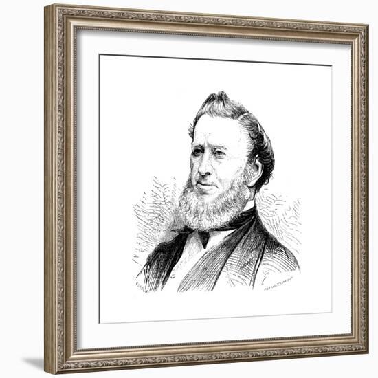 Brigham Young, American Mormon Leader, 1877-null-Framed Giclee Print