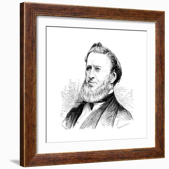 Brigham Young, American Mormon Leader, 1877-null-Framed Giclee Print