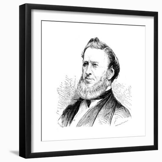 Brigham Young, American Mormon Leader, 1877-null-Framed Giclee Print