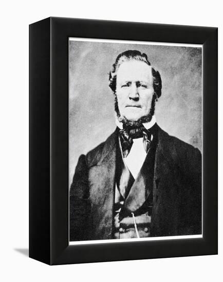 Brigham Young, American Mormon Leader, C1855-1865-MATHEW B BRADY-Framed Premier Image Canvas