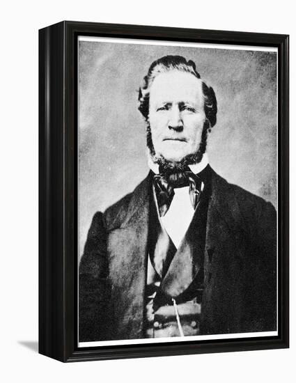 Brigham Young, American Mormon Leader, C1855-1865-MATHEW B BRADY-Framed Premier Image Canvas