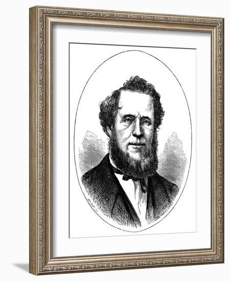 Brigham Young, American Mormon Leader, C1870-null-Framed Giclee Print