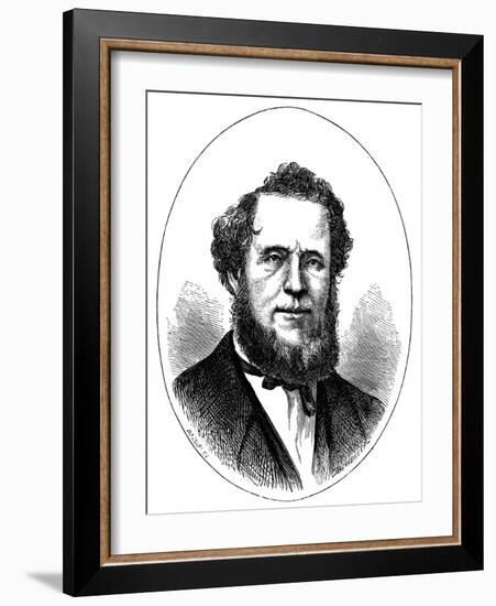 Brigham Young, American Mormon Leader, C1870-null-Framed Giclee Print