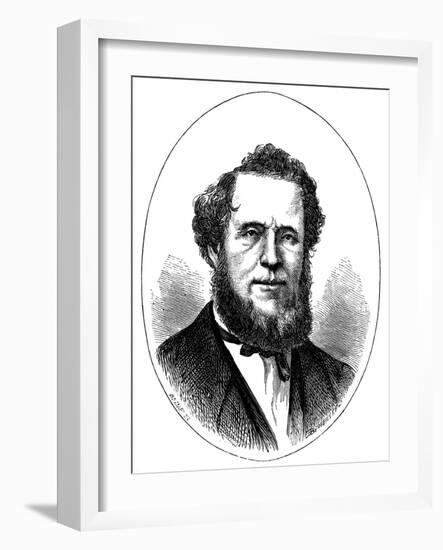 Brigham Young, American Mormon Leader, C1870-null-Framed Giclee Print
